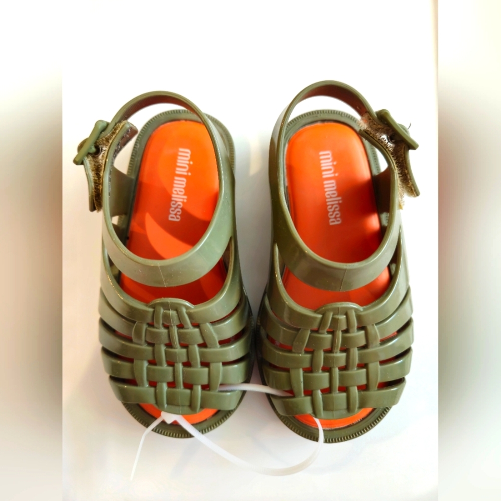 NWOT Mini Melissa Jellies in Size 7